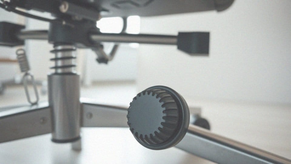 Jak działa pokrętło regulujące siłę pochylenia w fotelu obrotowym?