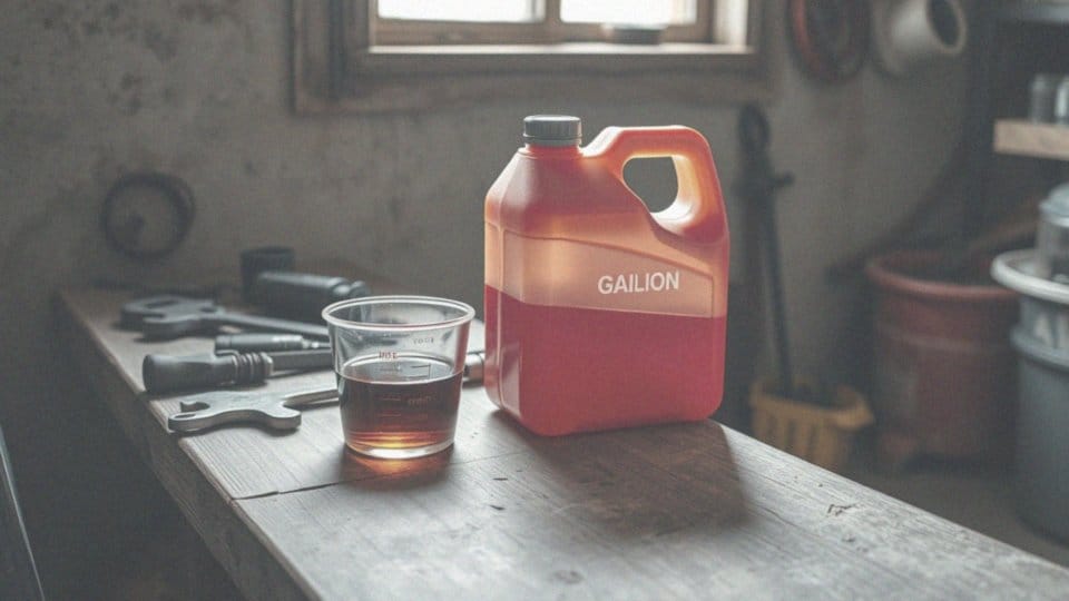 Jak obliczyć proporcje oleju i benzyny w mieszance 2T?