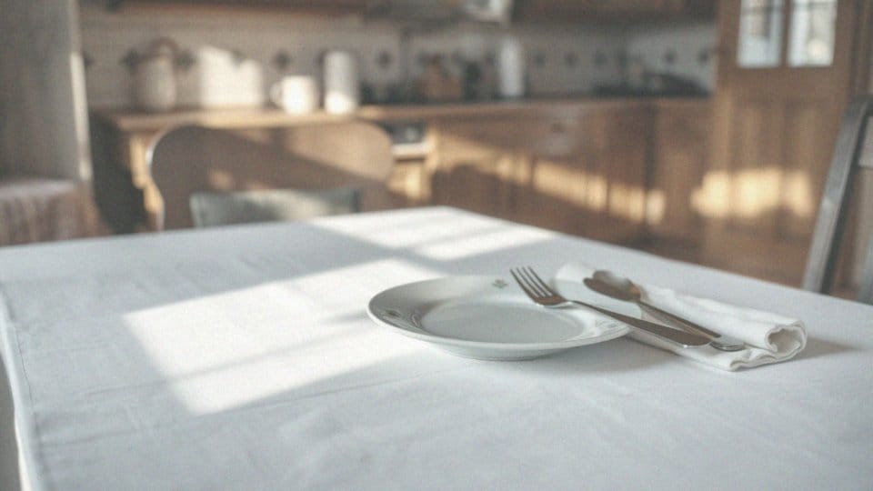 Jakie są korzyści z układania sztućców po jednej stronie stołu?
