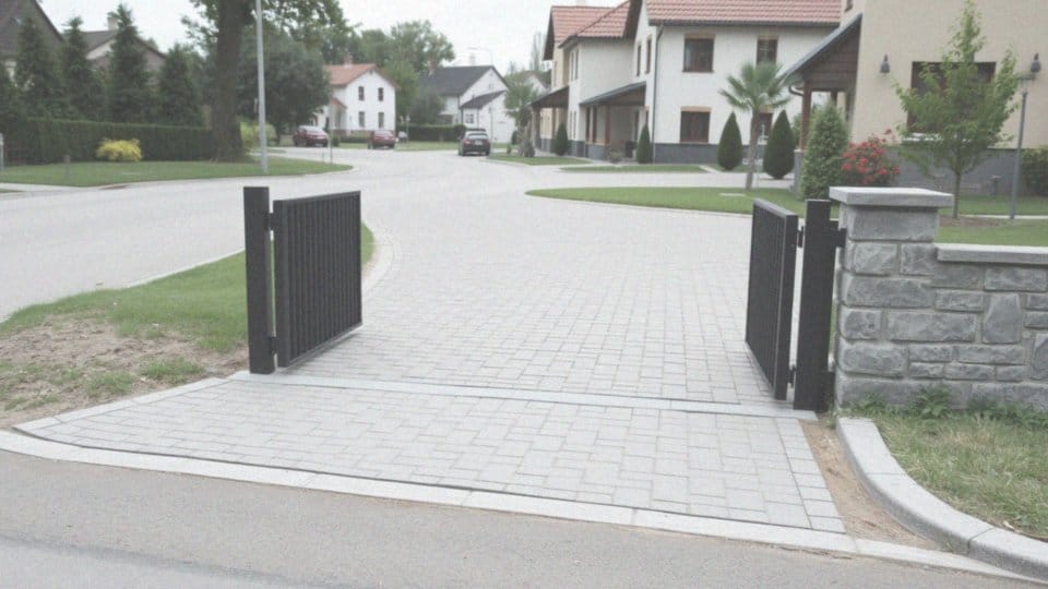 Jakie warunki powinien spełniać projekt wjazdu?