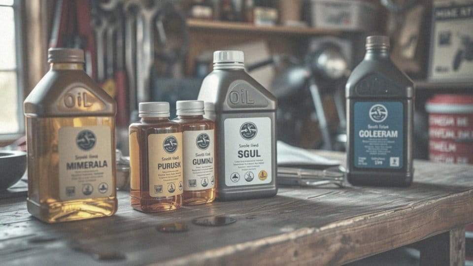 Jakie są różnice między olejami mineralnymi, półsyntetycznymi i syntetycznymi dla 2T?