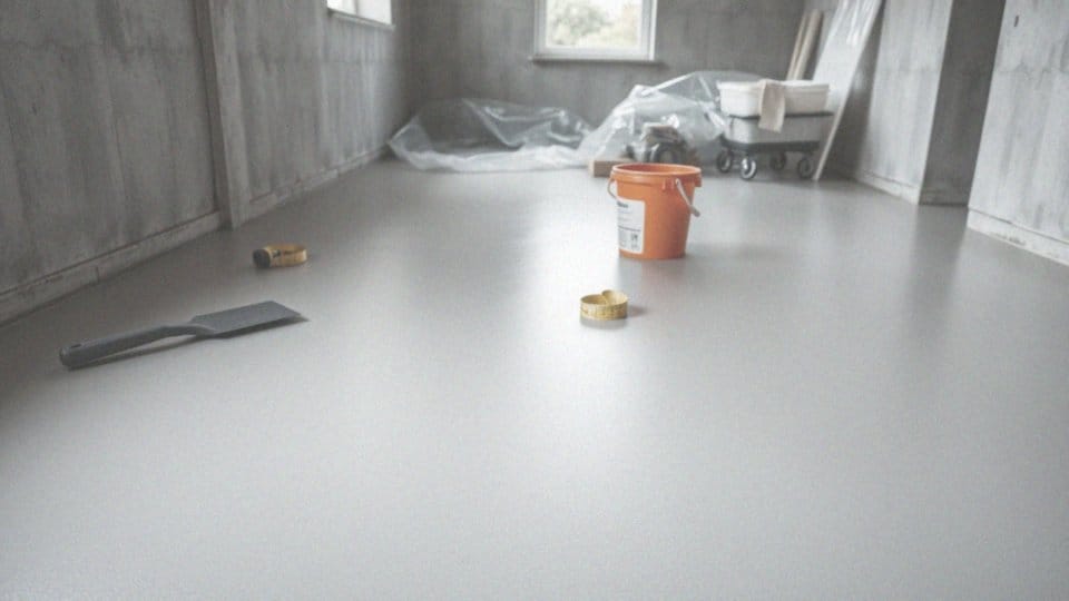 Jak szybko schnie wylewka samopoziomująca?