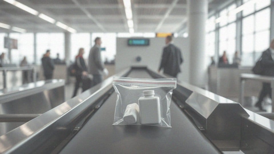 Jak poinformować pracownika kontroli o przewożonych lekach?