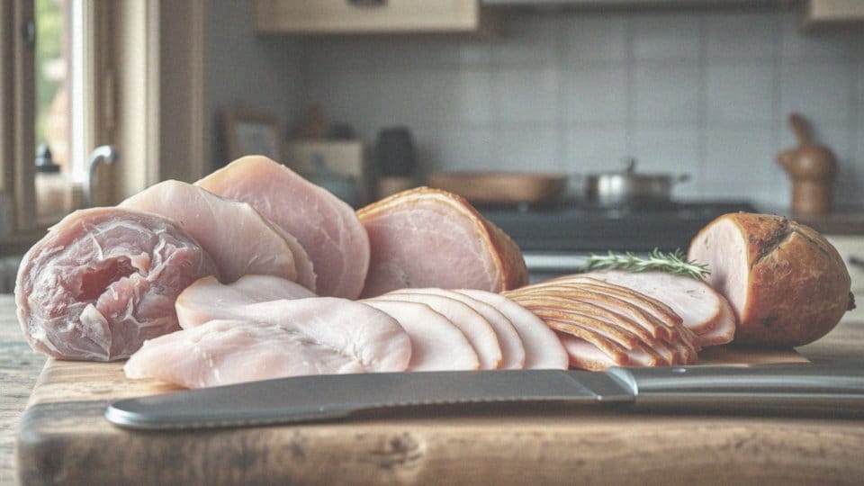 Jakie są kalorie w 100 gramach szynki wieprzowej?