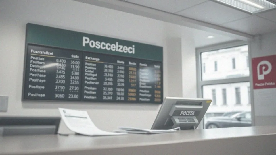 Jakie są opłaty za przekaz pocztowy w euro?