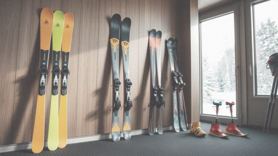 Jakie są różnice między nartami damskimi, męskimi i dziecięcymi?