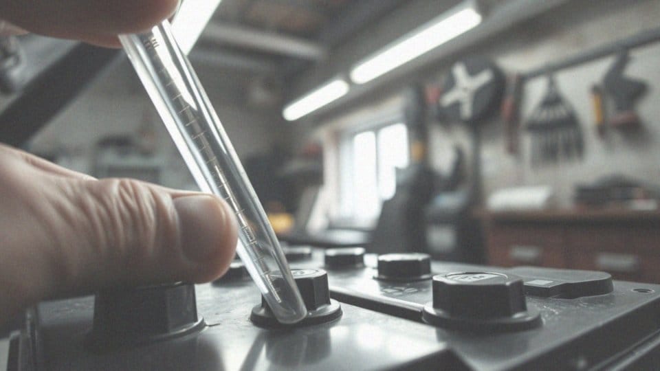 What is the importance of kontrola poziomu elektrolitu w akumulatorze?