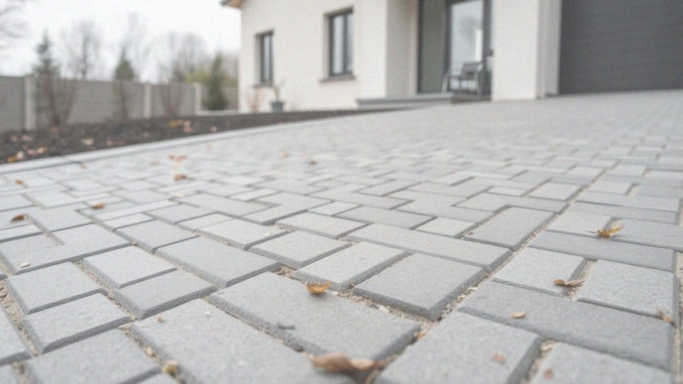 Co mówią specjaliści na temat grubości kostki na podjazd?
