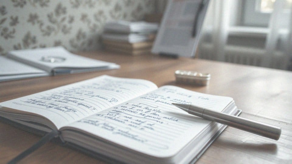 Co powinno znaleźć się w dzienniczku pacjenta podczas badania?