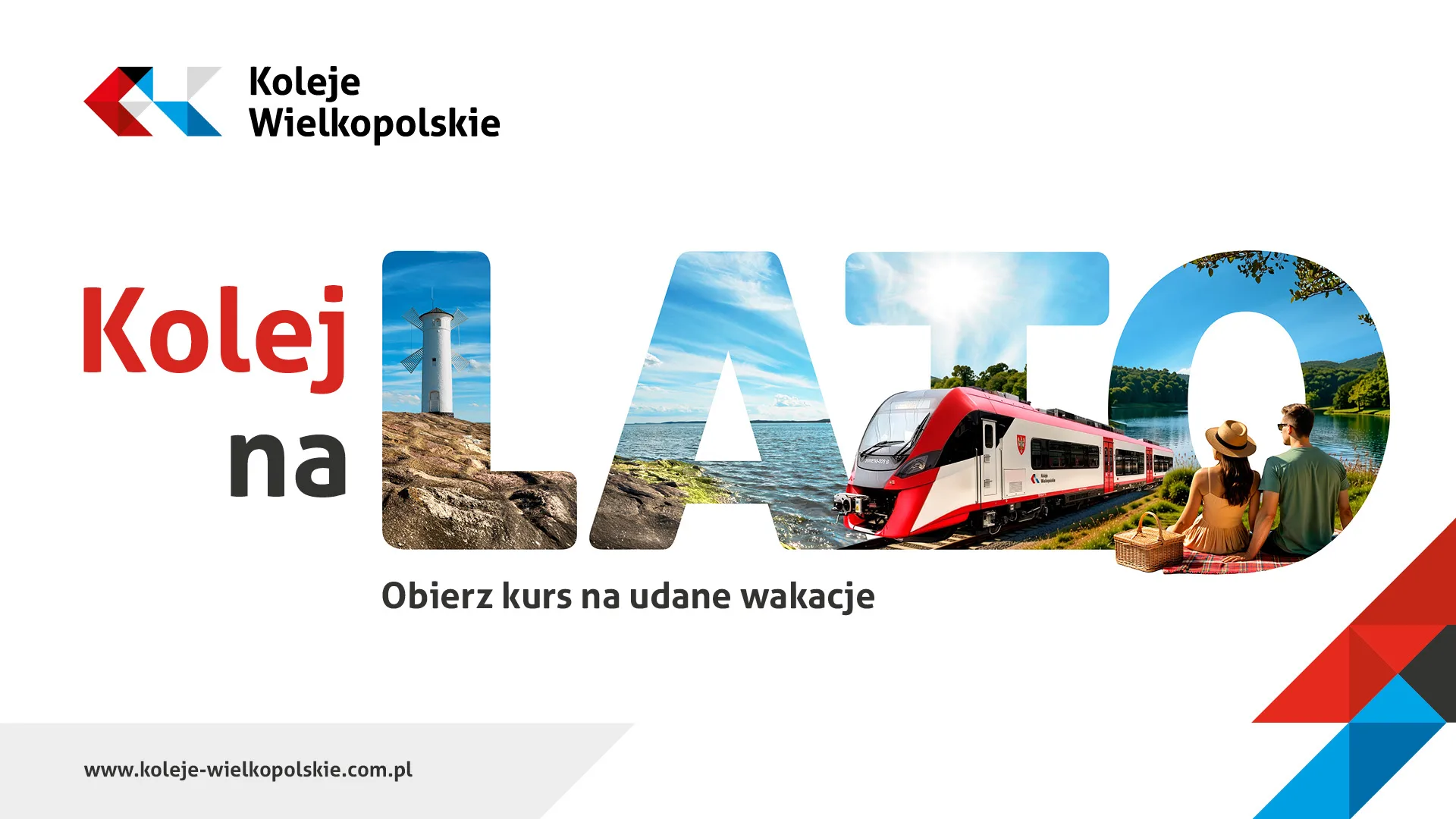 Od Dnia Dziecka po Bałtyk – Koleje Wielkopolskie rozpędzają lato pełne atrakcji