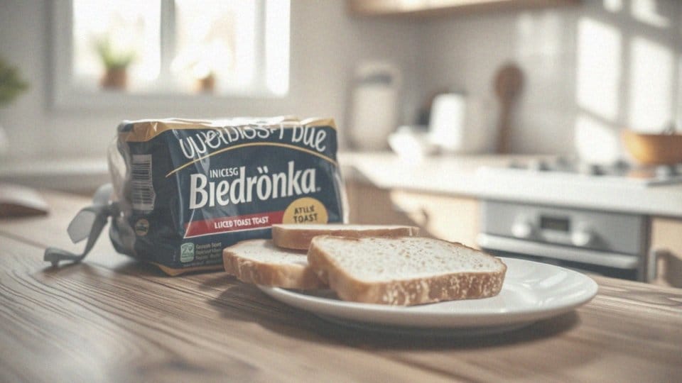 Chleb tostowy Biedronka – rodzaje, skład i wartości odżywcze