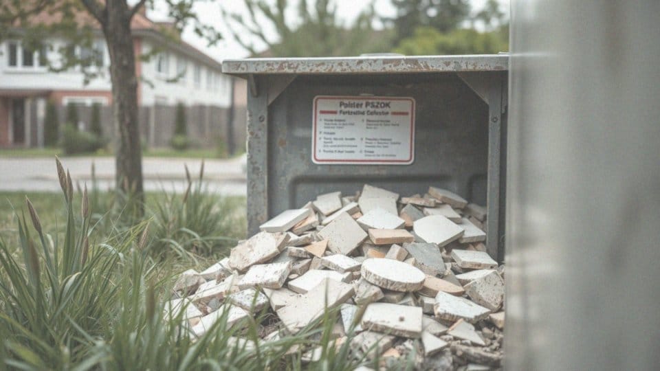 Gdzie wyrzucić kafelki? Poradnik dotyczący utylizacji płytek
