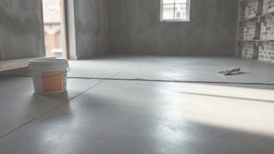 Ile schnie wylewka samopoziomująca? Kluczowe informacje i porady