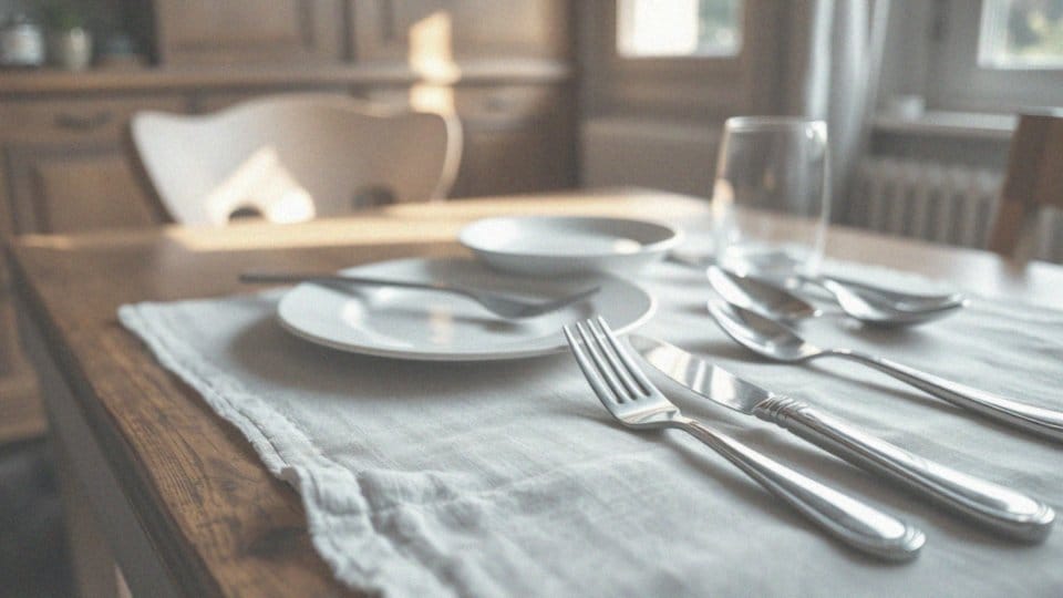 Jak układać sztućce na stole? Praktyczny przewodnik