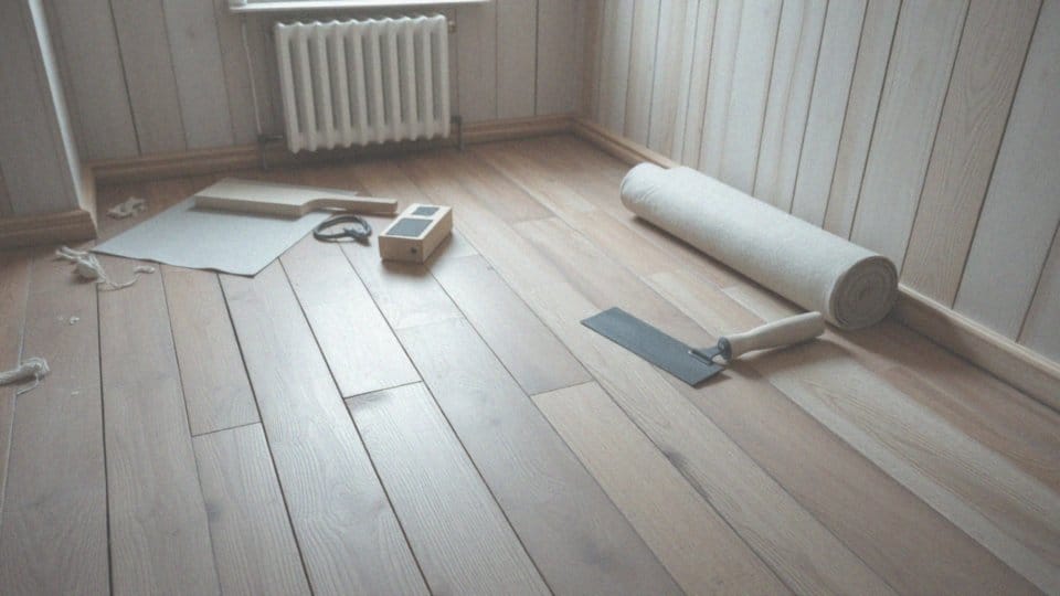 Jak wyrównać podłogę drewnianą pod panele? Praktyczne porady i metody