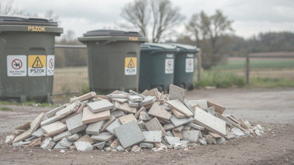 Odpady budowlane gdzie wyrzucać? Poradnik utylizacji