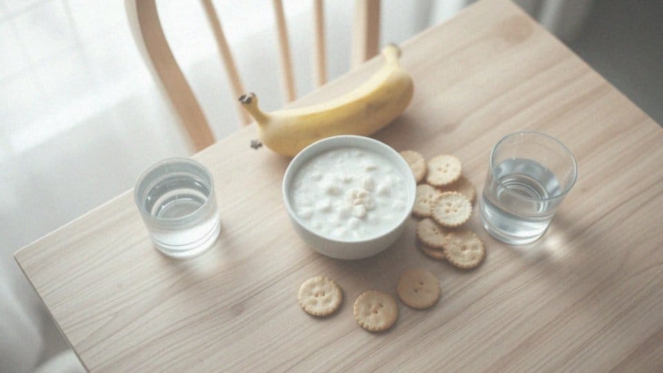 Przykładowy jadłospis przy biegunce – jak dbać o dietę?