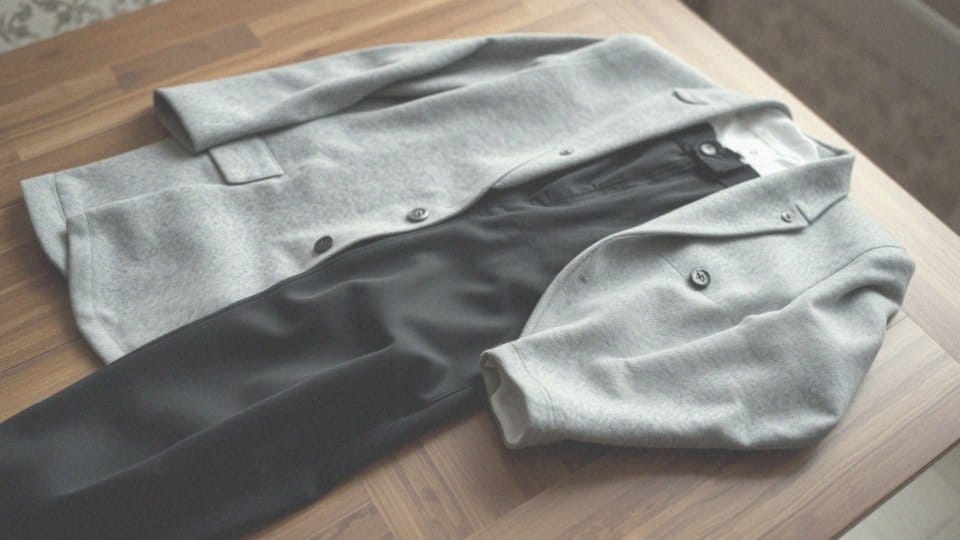 Szara marynarka czarne spodnie – jak je stylowo łączyć?