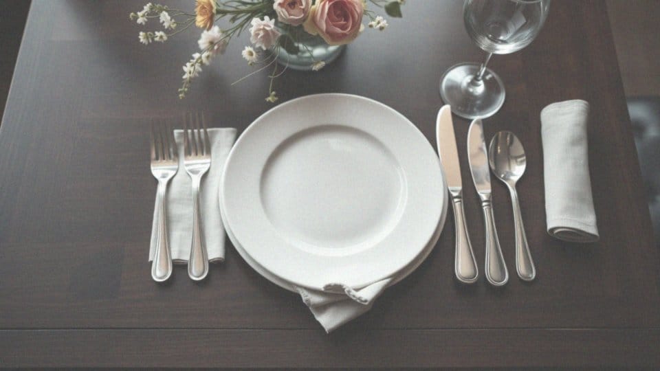 Sztućce jak rozłożyć? Praktyczne zasady układania na stole