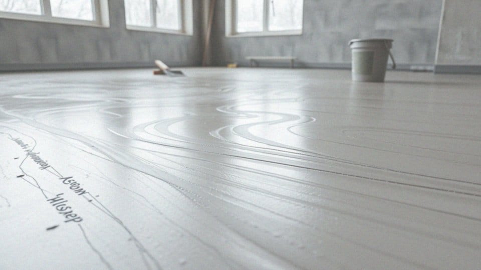 Wylewka samopoziomująca 1-20 mm – właściwości i zastosowanie